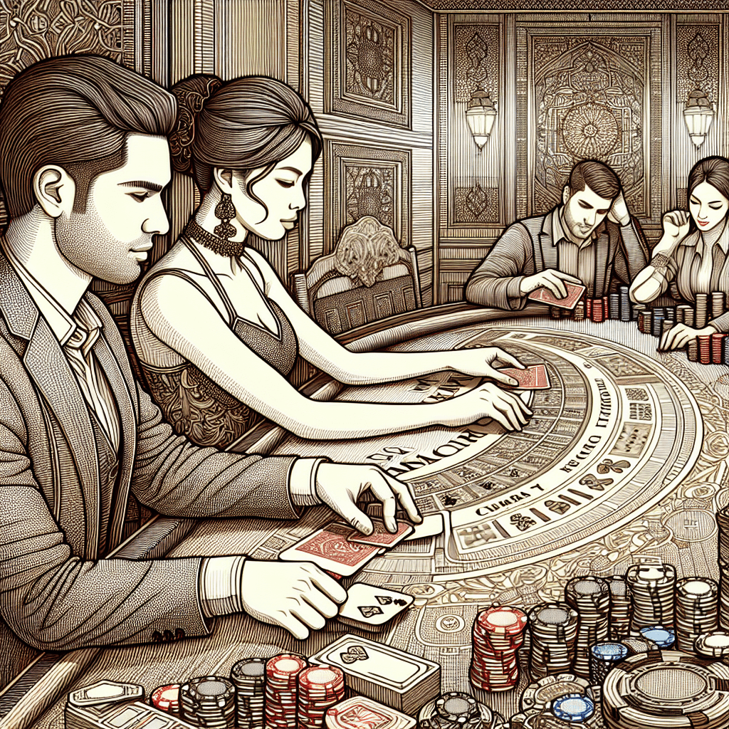 how to play Baccarat and win consistently - table layout and cards